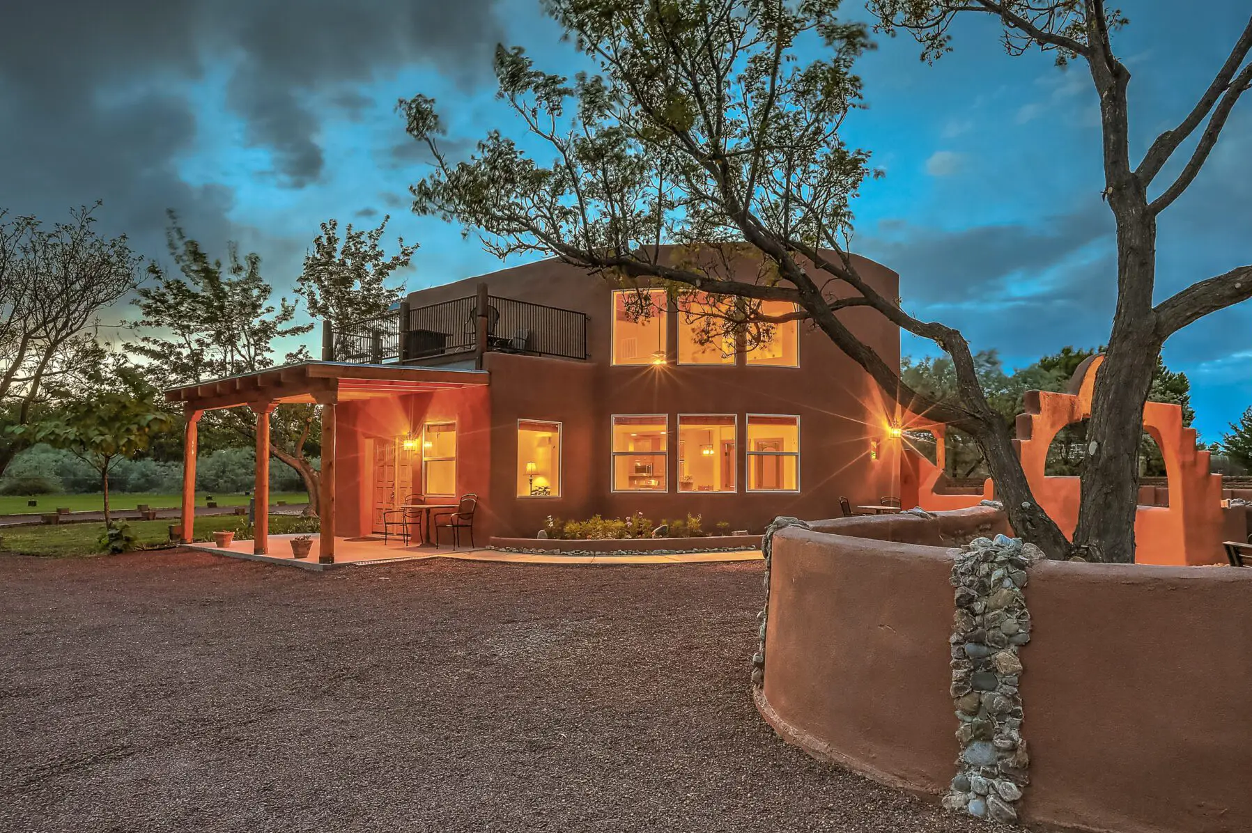 Luxury adobe home